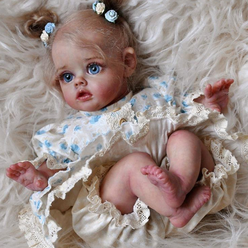 12 inches FLO Mini fairy kit DIY Unpainted Reborn Doll Kit