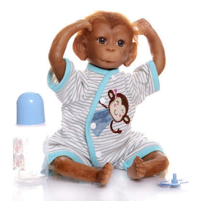 18'' 46cm 100% Handmade Reborn Monkey Baby Doll