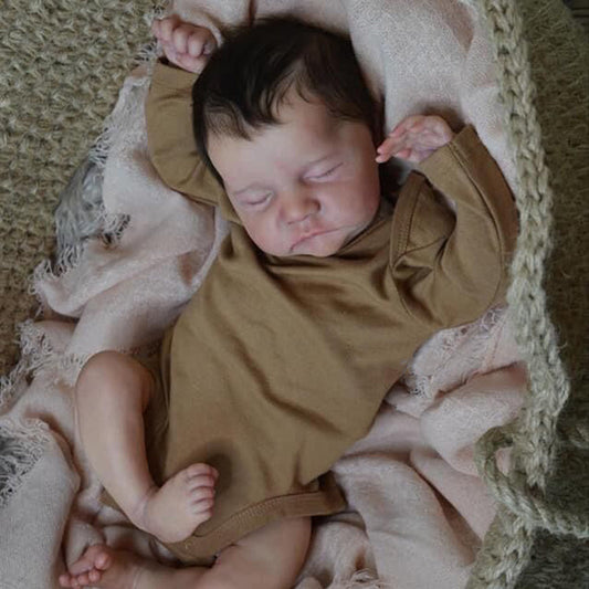 18 Inches George Lifelike Silicone Reborn Doll boy