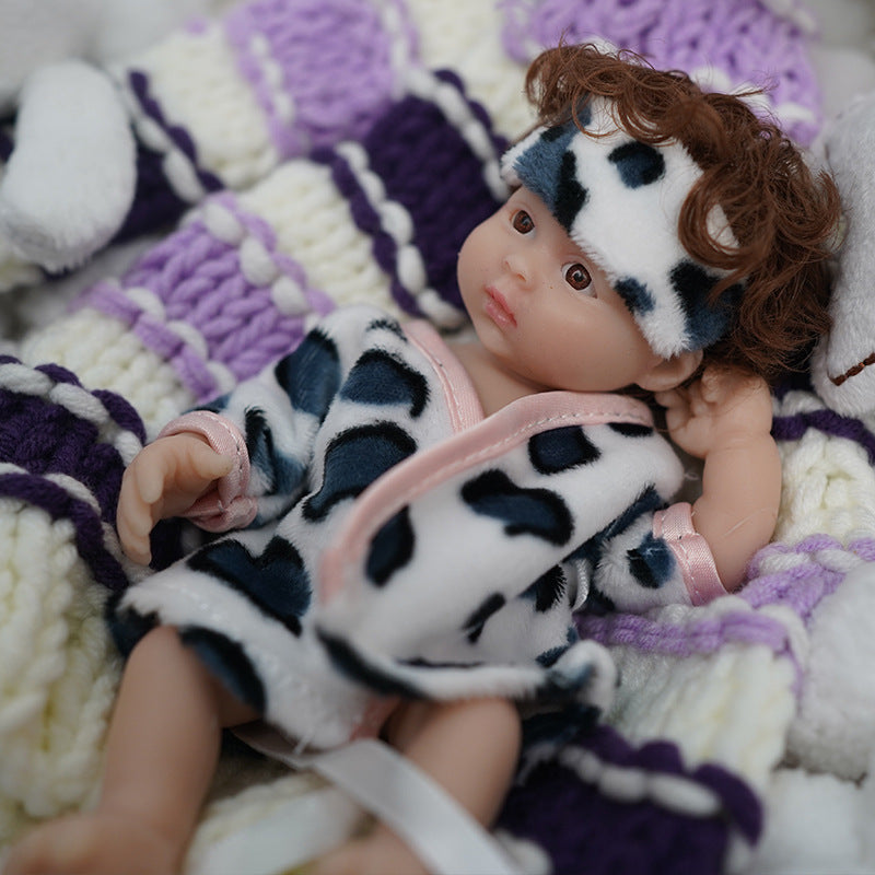 6 Inch Mini Reborn Dolls With Open Eyes