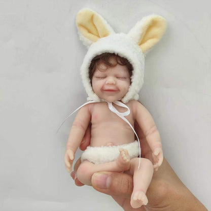 6 inch 15cm smile reborn mini doll April