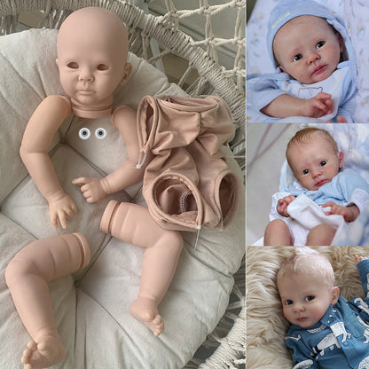 19 inches Unpainted Baylor Reborn Doll Kit