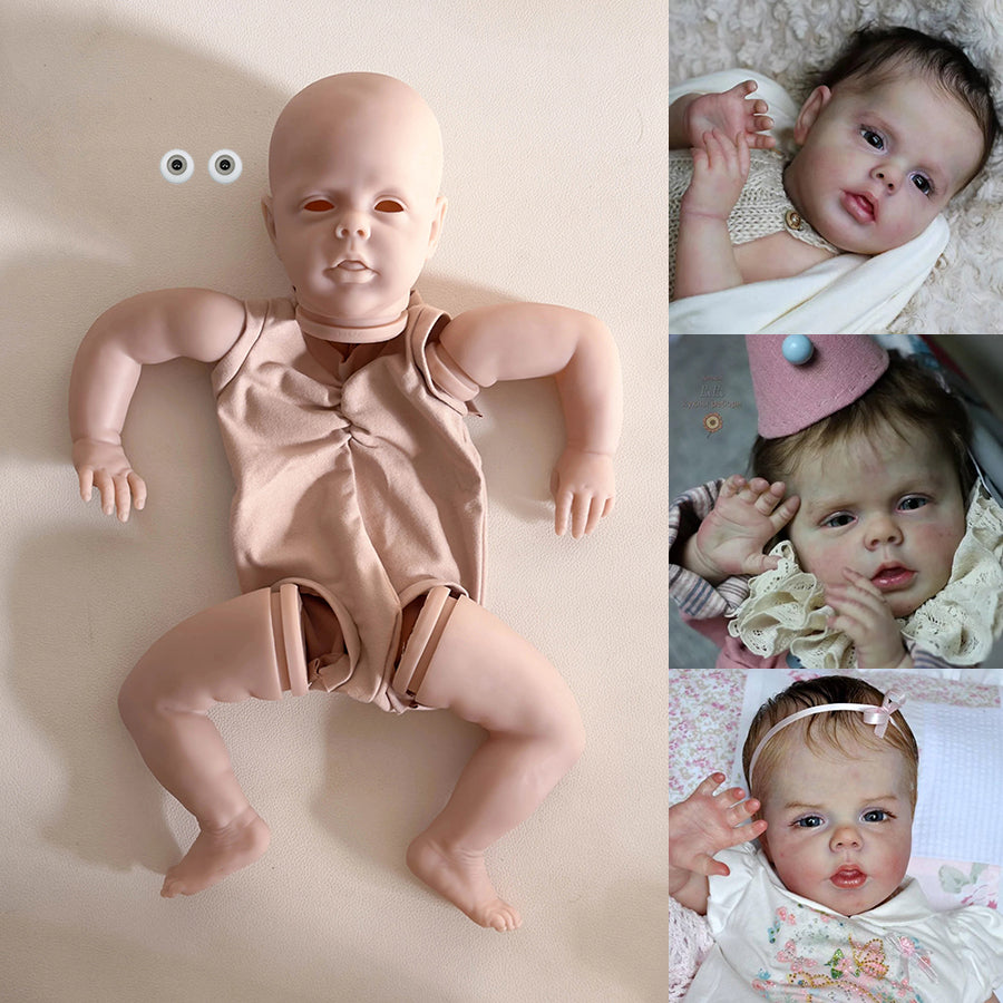 22 Inches Unpainted Sherry Reborn Doll Kit