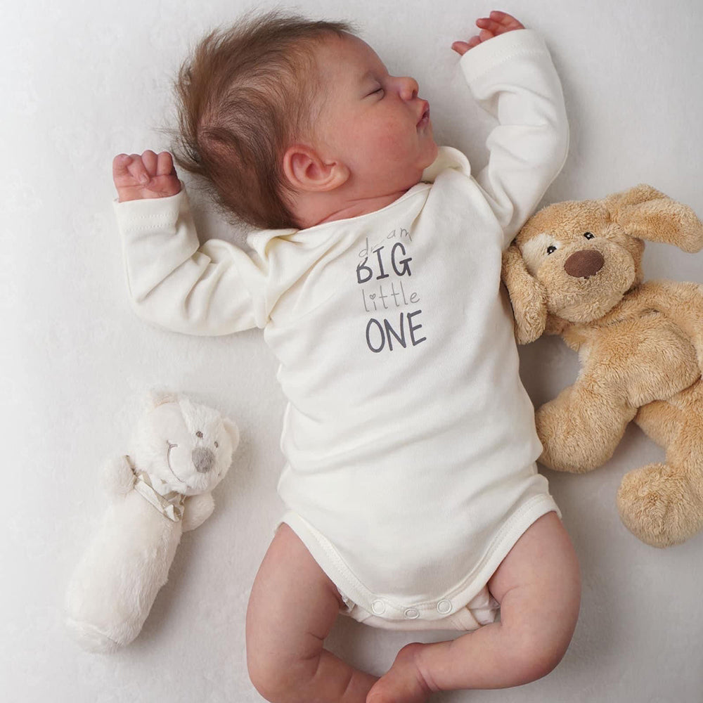 18Inches lifelike reborn dolls with closed eyes and hair-Sam