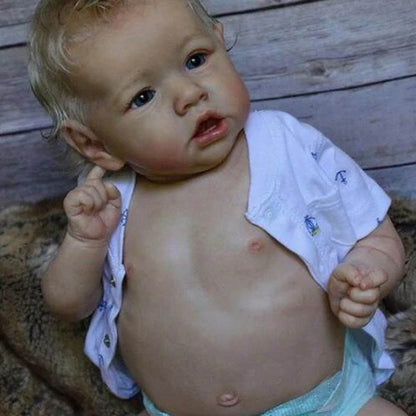 22" Truly Reborn Saskia Baby Boy Doll George