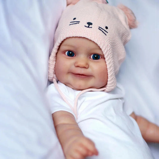 24 Inches Cute Paddy Open Eyes Reborn Doll Girl- Maddie Series