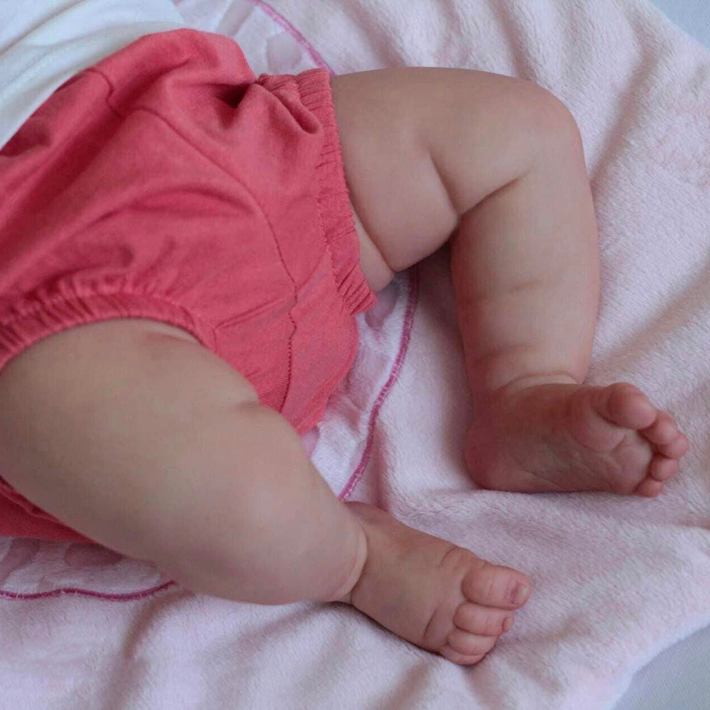 20 Inches Reborn Dolls with Closed Eyes - Peaches