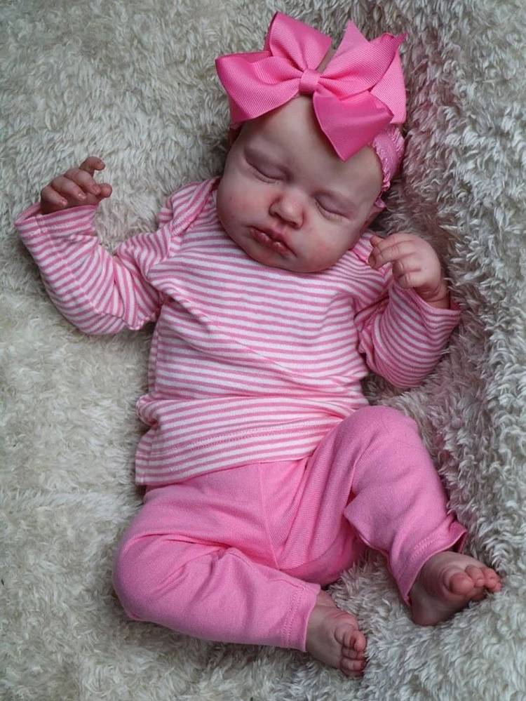 20 Inches Sweet Molly Sleeping Reborn Doll Girl- Loulou Series