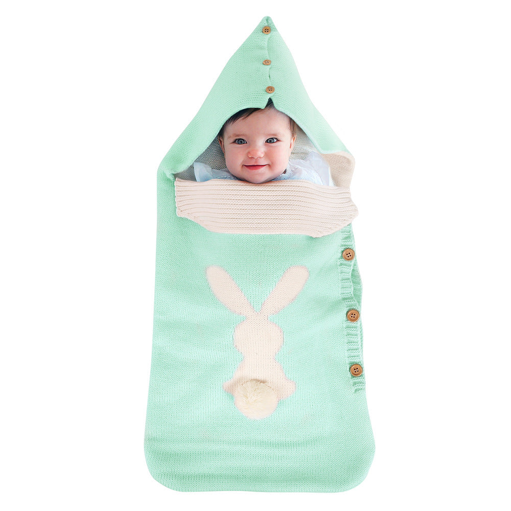 Warm Knit Fleece Sleeping Bag For 17-24 Inches Reborn Dolls