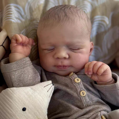 19 Inches Realistic Gail Closed Eyes Reborn Doll-Pascale