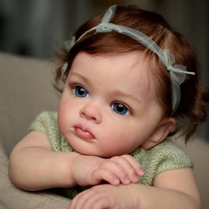 22 Inches Judith Brown Hair Reborn Doll Girl-Tutti Series