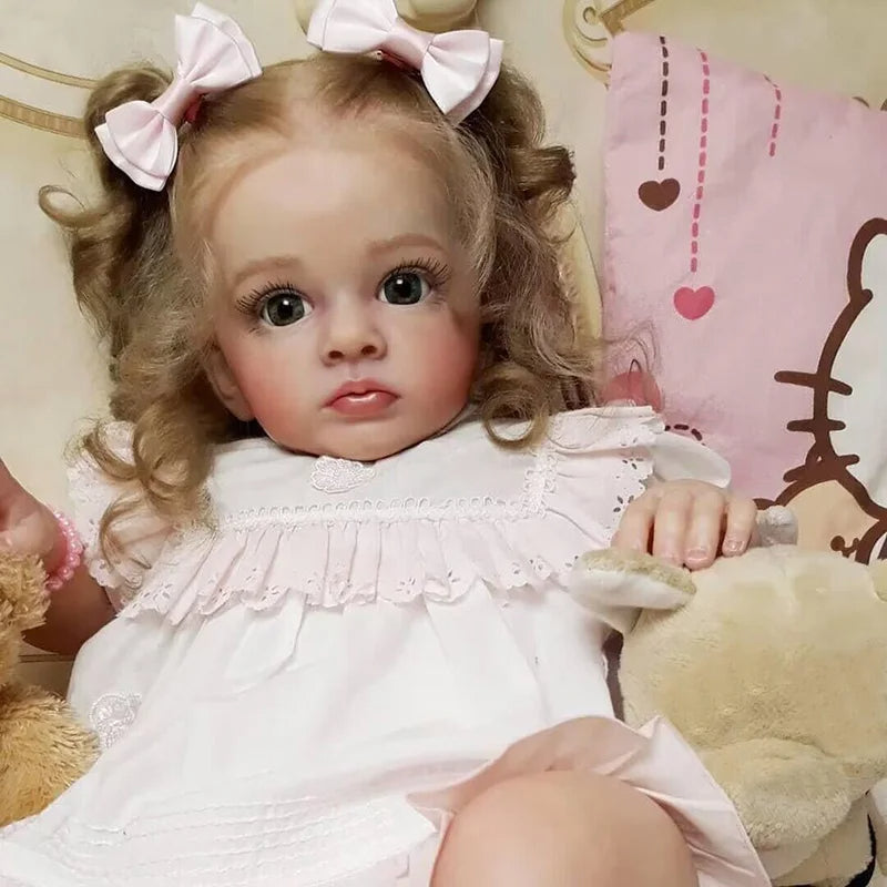 24 Inches Zona Curly Hair Reborn Doll Girl-Tutti Series