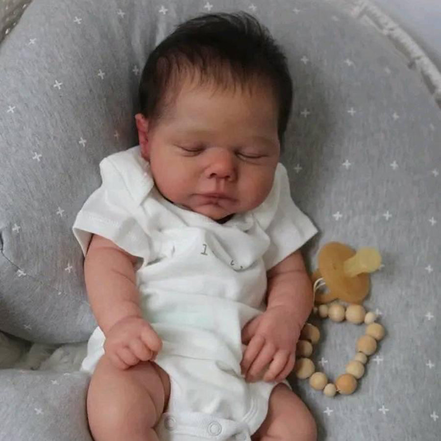 19 Inches lifelike Vicky Reborn Dolls With Hair - Miley