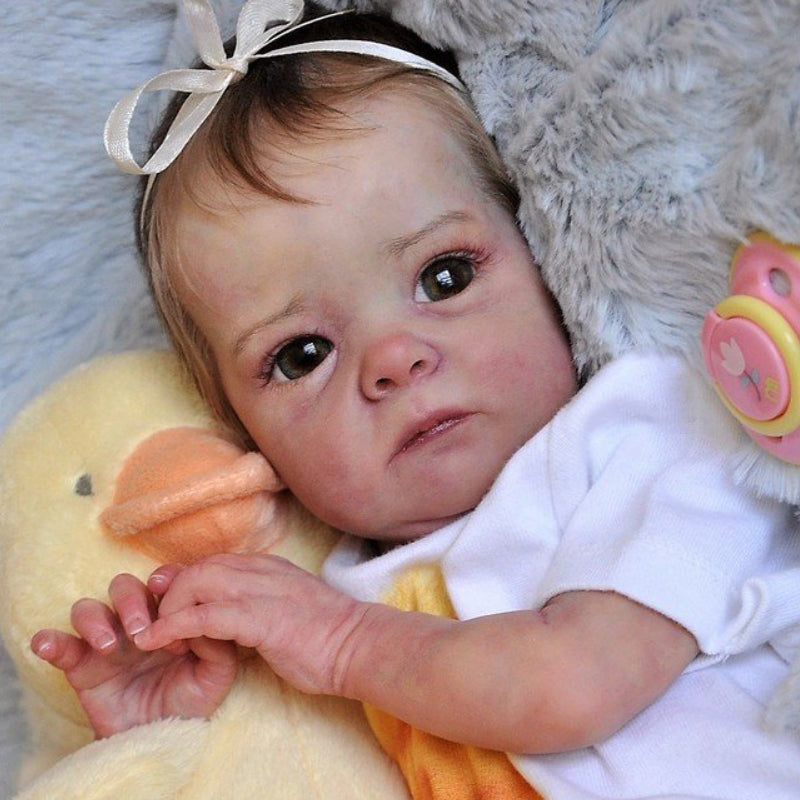 16 inches Tink Open Eyes DIY Blank Unpainted Unfinished Reborn Doll Kit