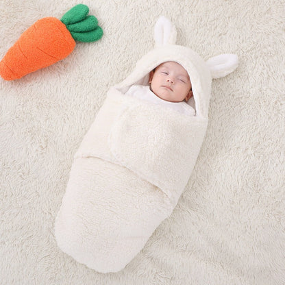 Plush Big Ears Sleeping Bag For 16-24 Inches Reborn Dolls