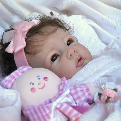 Flora 20 Inches Realistic Open Eyes Reborn Doll