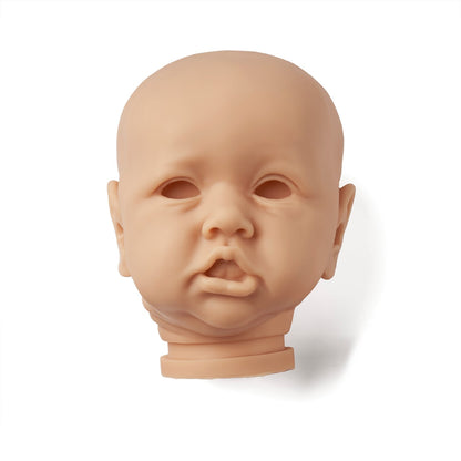 22 inches Saskia DIY Blank Unpainted Unfinished Open Eyes Reborn Doll Kit