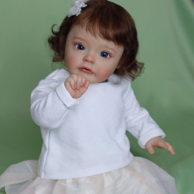 22 Inches Sweet Hanna Reborn Doll Girl - Suesue Series