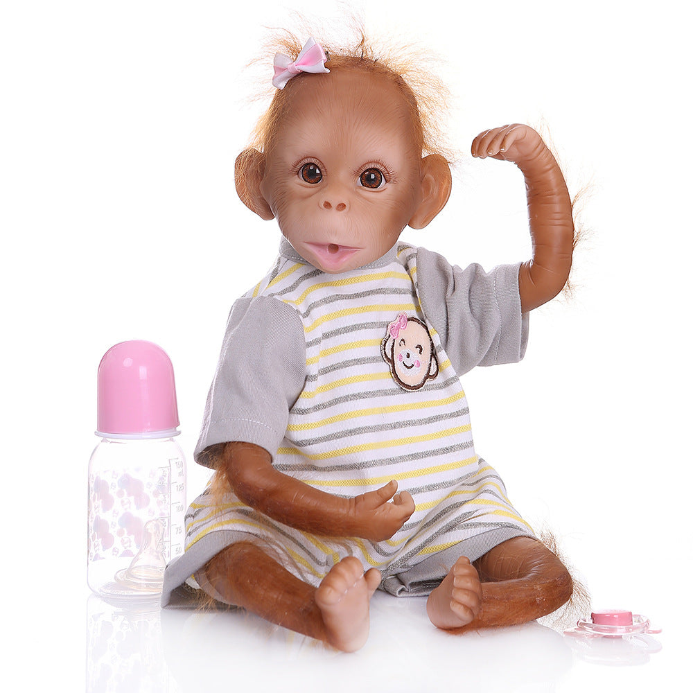 45CM Handmade Very Detailed Painting Reborn Baby Monkey