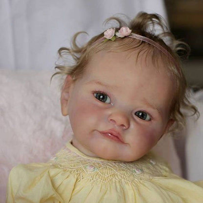 23 Inches Tobiah Open Eyes DIY Blank Reborn Doll Kit