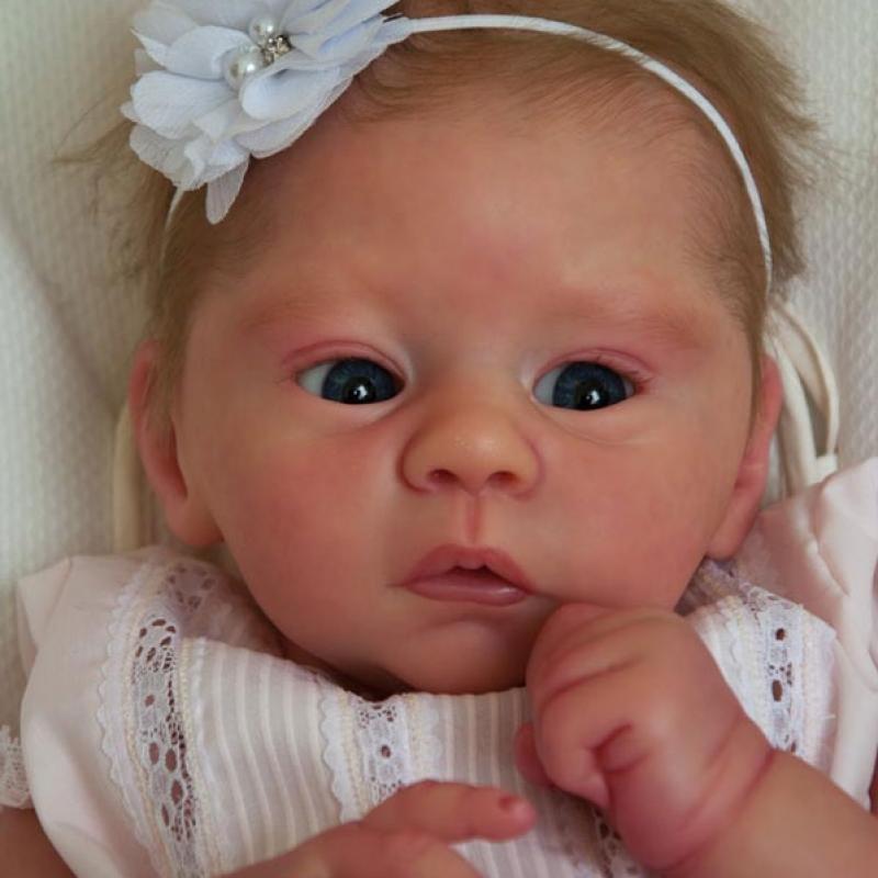 21 Inches Kaliyah New Silicone Reborn Baby Doll Girl-Harlow