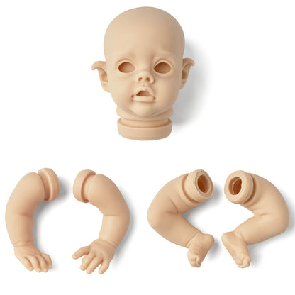 12 inches FLO Mini fairy kit DIY Unpainted Reborn Doll Kit