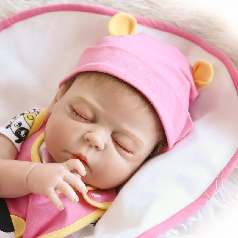 22 inch 55cm Full Silicone Reborn Dolls Girl