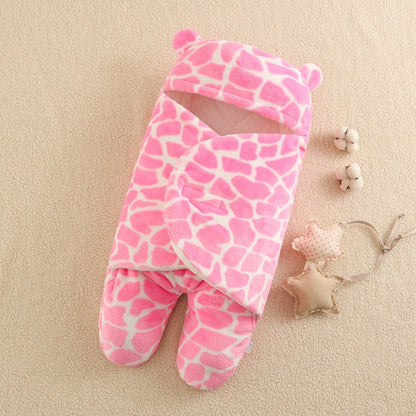 Flannel Split Legs Sleeping Bag For 16-24 Inches Reborn Dolls