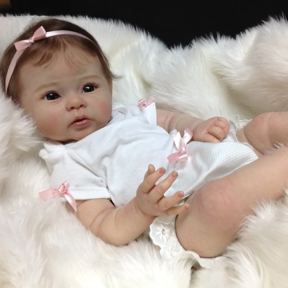 20 Inch Lifelike Open Eyes Reborn Dolls Grace - Raven