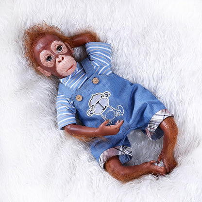 21 inche 52cm 100% Artist Made Reborn Monkey Baby Doll