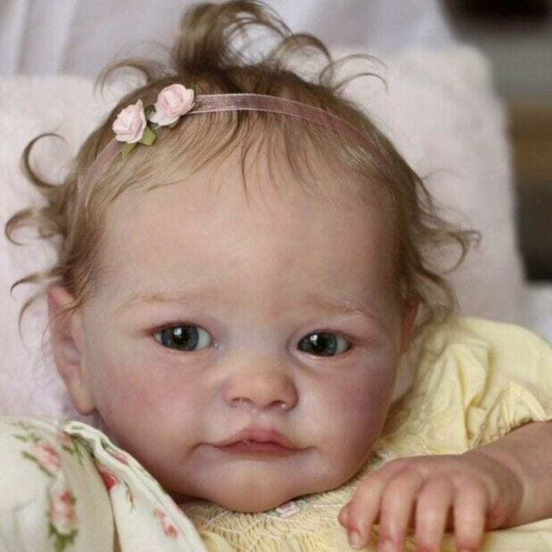 24 Inches Darcy Open Eyes Lifelike Reborn Doll With Hair