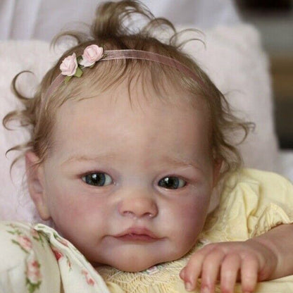 24 Inches Darcy Open Eyes Lifelike Reborn Doll With Hair