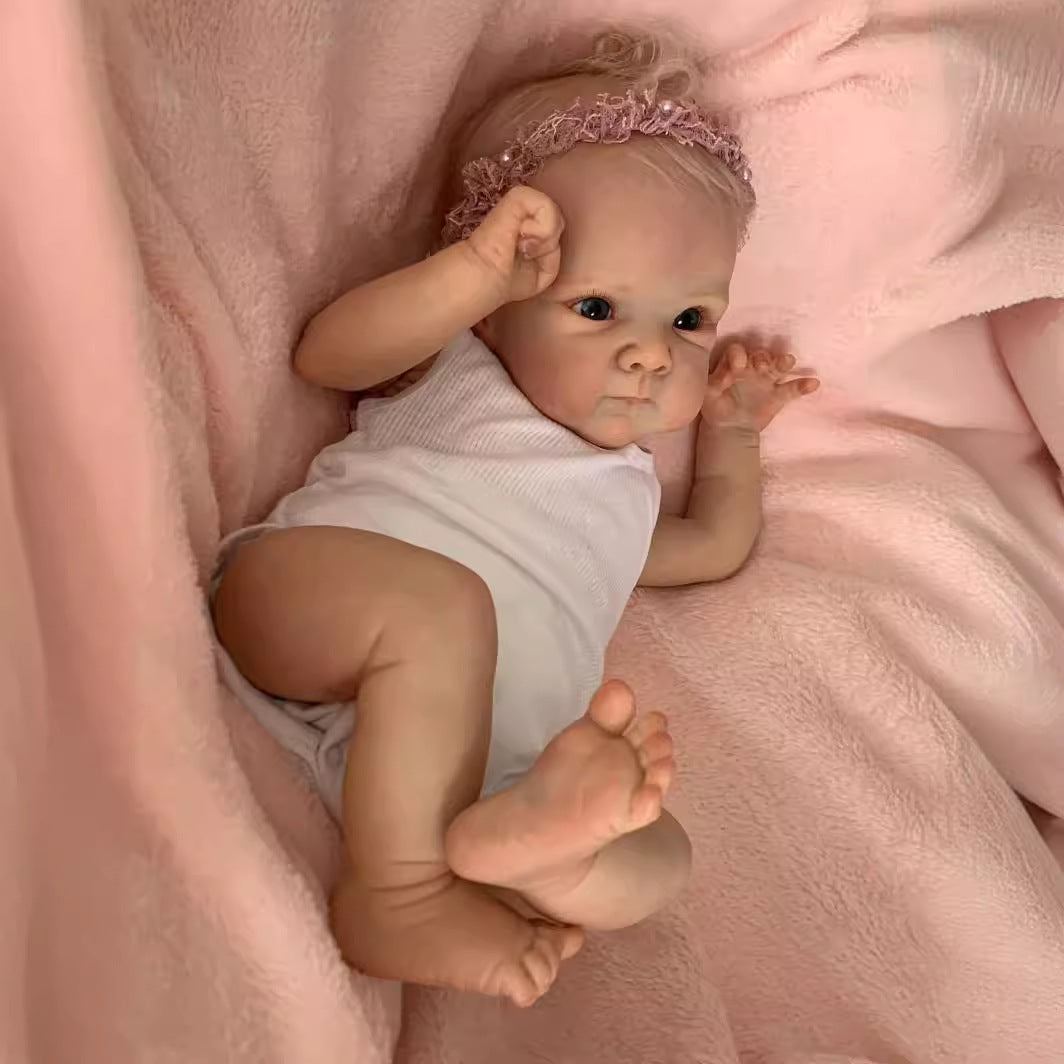 18 Inches Natalie Open Eyes Reborn Dolls Girls