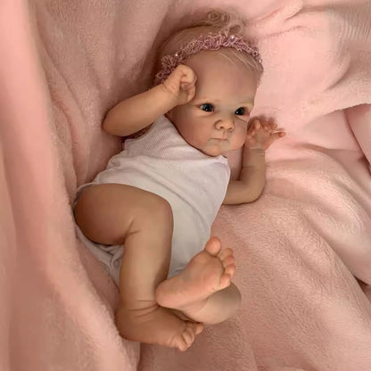 18 Inches Natalie Open Eyes Reborn Dolls Girls