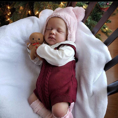 20 Inches Sweet Agnes Sleeping Reborn Doll Girl- Loulou Series