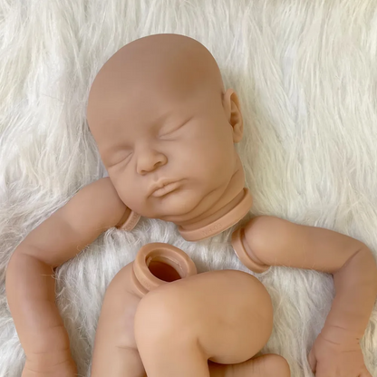 20 Inches Closed Eyes Unfinished Doll Kit Reborn Laura