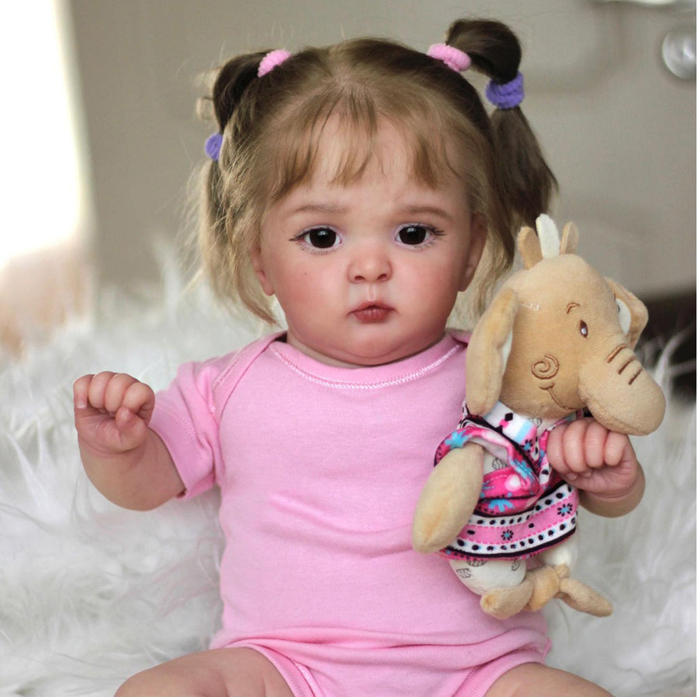 19 Inches Vivien Open Eyes Reborn Dolls Girls-Jocy