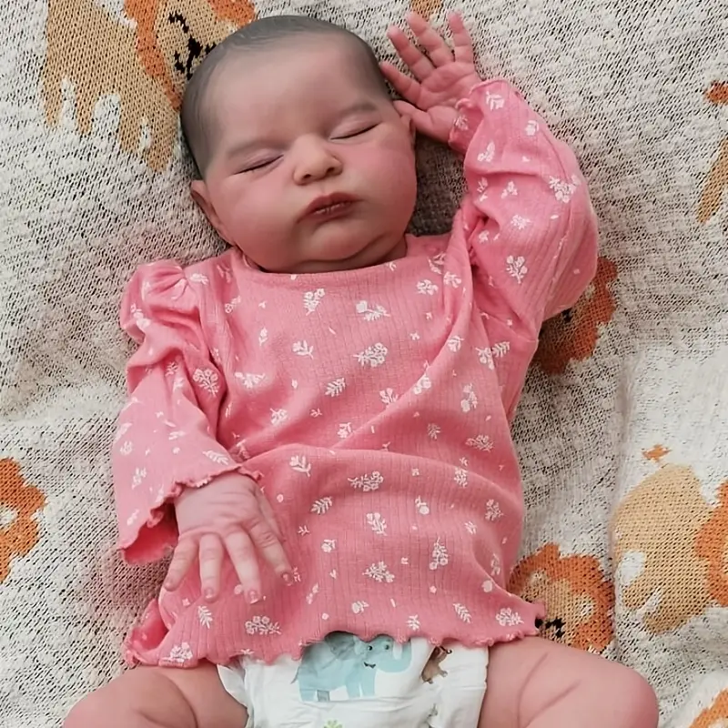 20 Inches Alice Sweet Sleeping Reborn Dolls Without Hair