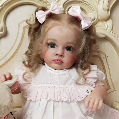 24 Inches Zona Curly Hair Reborn Doll Girl-Tutti Series