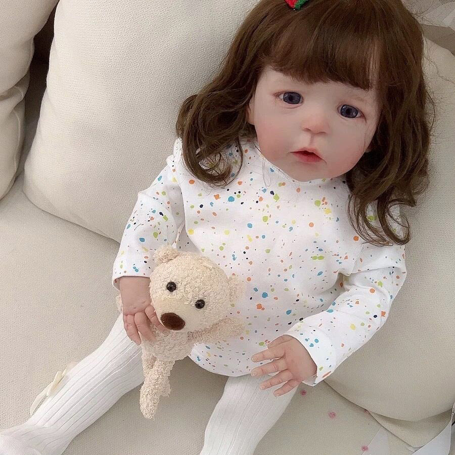 24 Inches Reborn Dolls with Blue Eyes - Sandie