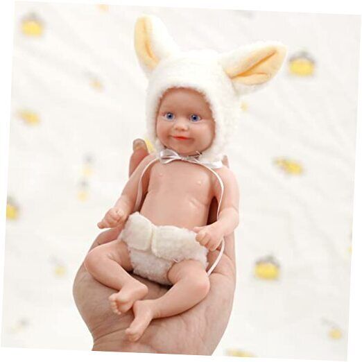 6 inch 15cm Open Eyes Smile Reborn Mini Doll Maddie