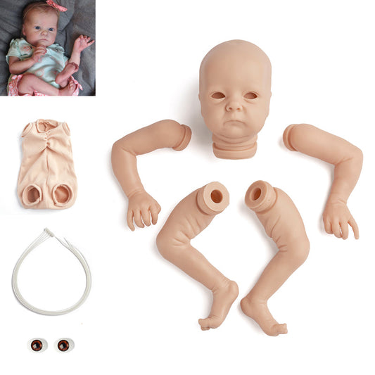 16 inches Tink Open Eyes DIY Blank Unpainted Unfinished Reborn Doll Kit