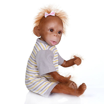 45CM Handmade Very Detailed Painting Reborn Baby Monkey