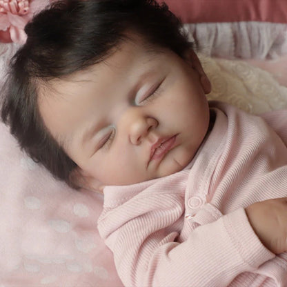 19 inches Sara Closed Eyes DIY Blank Unpainted Reborn Doll Kit