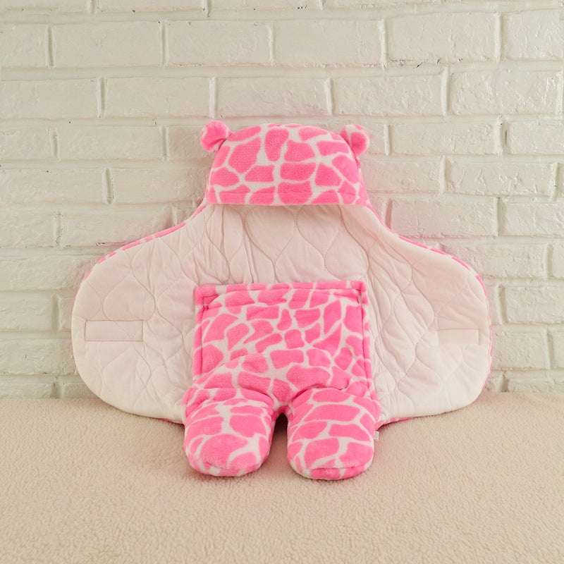 Flannel Split Legs Sleeping Bag For 16-24 Inches Reborn Dolls