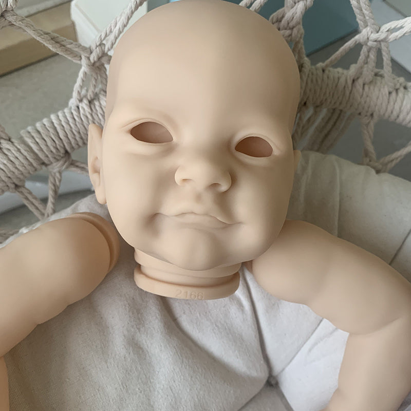 23 Inches Tobiah Open Eyes DIY Blank Reborn Doll Kit