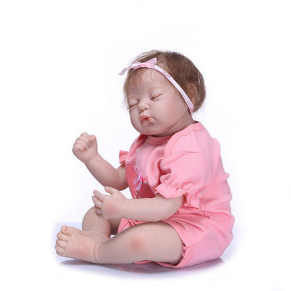 22'' Lifelike Cloth Dolls Reborn Dolls Girl