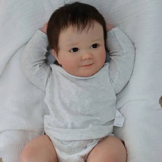 Erica 24 Inches 60cm Open Eyes Short Hair Reborn Doll-June Awake