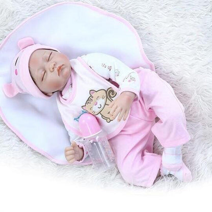 22 inch 55 cm Soft baby girl reborn doll