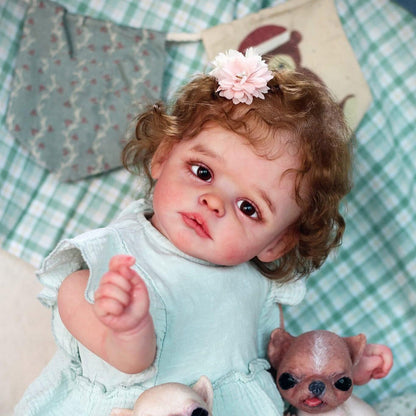 19 Inches Tracy Blue Eyes Girls Reborn Dolls - Joleen